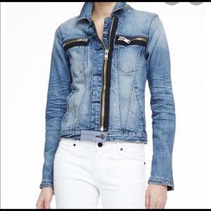 RtA Denim Distressed Jean Jacket Brand New w/ Tags